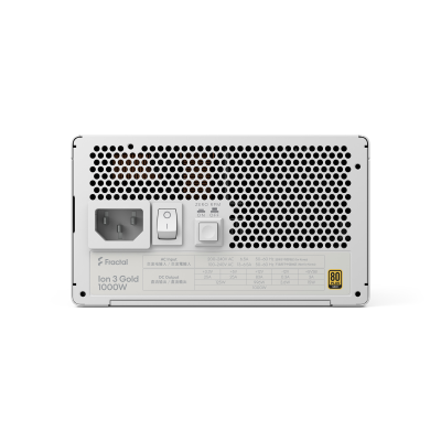 Fractal Design Power Supply, White | Ion 3 Gold | 1000 W