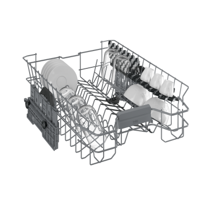 BEKO Dishwasher | DIS46120 | Built-in | Width 45 cm | Number of place settings 11 | Number of programs 6 | Energy efficiency class E | Display | White