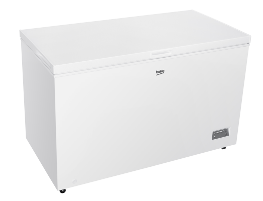 BEKO Freezer | CF380EWN | Energy efficiency class E | Chest | Free standing | Height 85 cm | Total net capacity 371 L | White