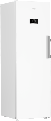 BEKO Freezer | B5RMFNE314W | Energy efficiency class E | Upright | Free standing | Height 186.5 cm | Total net capacity 286 L | No Frost system | Display | White