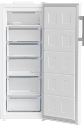 BEKO Freezer | B5RFNE274W | Energy efficiency class E | Upright | Free standing | Height 151.5 cm | Total net capacity 220 L | No Frost system | White