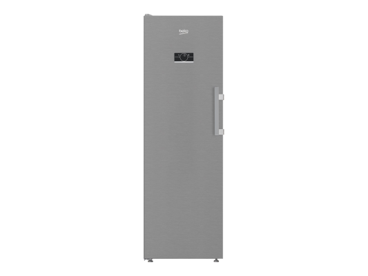 BEKO Freezer | B5RMFNE314X | Energy efficiency class E | Upright | Free standing | Height 186.5 cm | Total net capacity 286 L | No Frost system | Grey