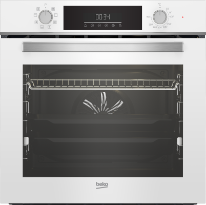 BEKO Oven | BBIM14300WMS | 72 L | Electric | Catalytic | Mechanical control | Steam function | Height 59.5 cm | Width 59.4 cm | White