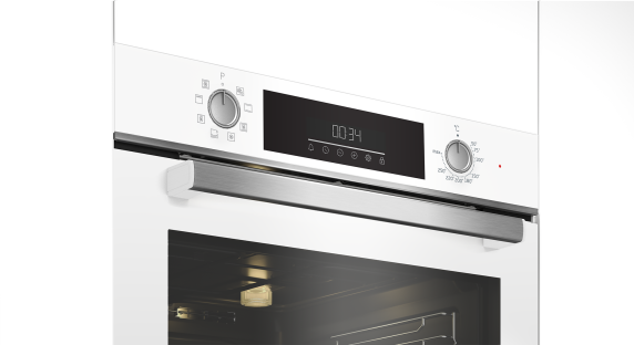 BEKO Oven | BBIM14300WMS | 72 L | Electric | Catalytic | Mechanical control | Steam function | Height 59.5 cm | Width 59.4 cm | White