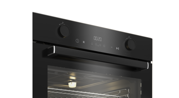 BEKO Oven | BBVM17400B | 72 L | Electric | Hydrolytic | Electronic | Steam function | Height 59.5 cm | Width 59.4 cm | Black