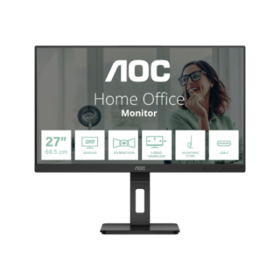 AOC | Q27P3CV | 27 " | IPS | 100 Hz | 4 ms | 2560 x 1440 pixels | 350 cd / m² | HDMI ports quantity 2 | Black