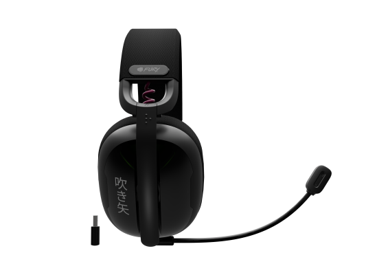 Genesis Gaming Headset | Fury Fukiya F6 | Bluetooth | Over-Ear | Microphone | Wireless | Black