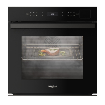 Whirlpool Oven | WOI6A8FPT1SBA | 73 L | Electric | Pyrolytic / Hydrolytic | Electronic | Steam function | Height 59.7 cm | Width 59.5 cm | Black