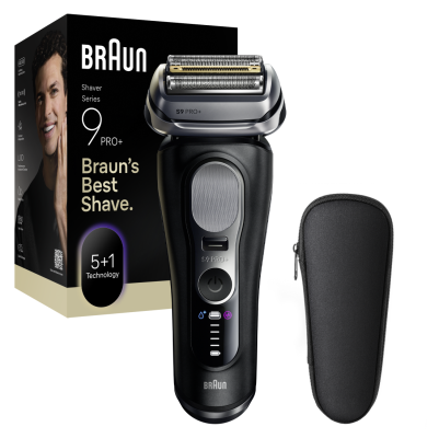 Braun 9600s Series 9 PRO+ Shaver, Black | Braun