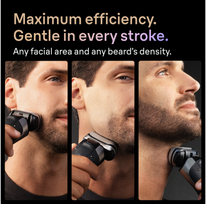 Braun 9600s Series 9 PRO+ Shaver, Black | Braun