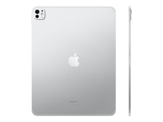 Apple | iPad Pro Wi-Fi + Cellular | 13 " | Silver | OLED, Ultra Retina XDR | 2752 x 2064 pixels | Apple M5 | 16 GB | 2000 GB | 3G | 4G | 5G | Wi-Fi | Front camera | 12 MP | Rear camera | 12 MP | Bluetooth | 6 | iPadOS