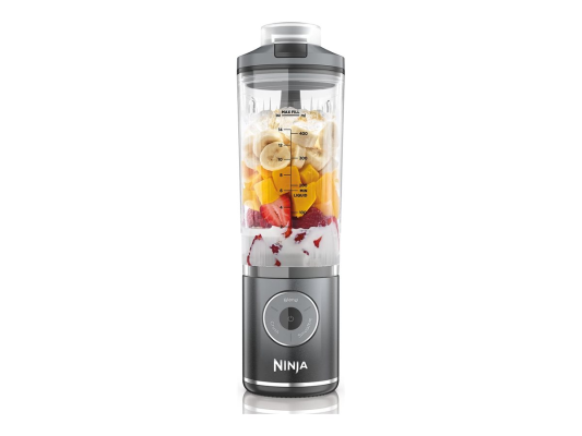 NINJA Blast Max Blender | BC251EUGY | Portable | Jar material BPA-free | Jar capacity 0.57 L | Ice crushing | Cool Grey