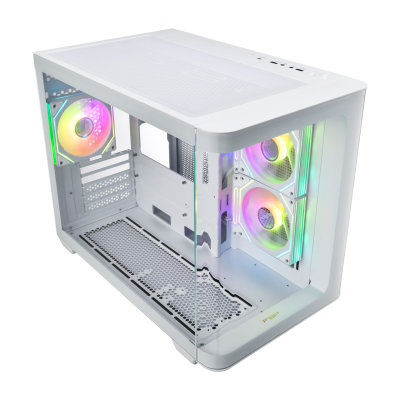 FSP Case | S380 | White | Mid Tower | Power supply included No