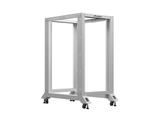 Lanberg Open Rack 19" 22U 600X1000 | OR01-6022-S | Grey