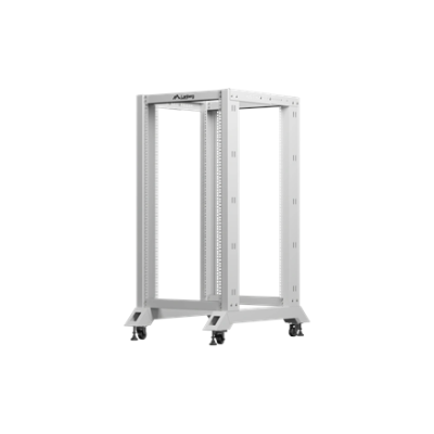 Lanberg Open Rack 19" 22U 600X800 | OR01-6822-S | Grey