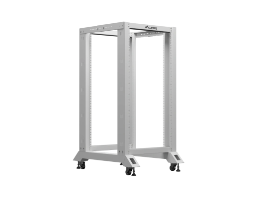 Lanberg Open Rack 19" 22U 600X800 | OR01-6822-S | Grey