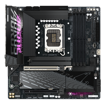 Gigabyte B860M AORUS ELITE WIFI6E | Processor family Intel | Processor socket LGA1851 | DDR5 | Supported hard disk drive interfaces SATA, M.2 | Number of SATA connectors 4