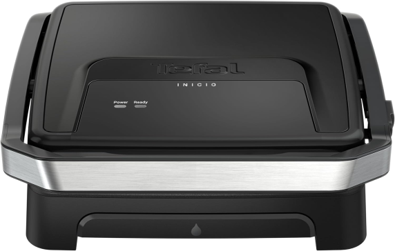 TEFAL Contact and Panini Grill | GC271810 Inicio Classic 2in1 | Grill | 2000 W | Black
