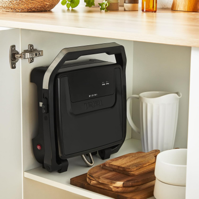 TEFAL Contact and Panini Grill | GC271810 Inicio Classic 2in1 | Grill | 2000 W | Black