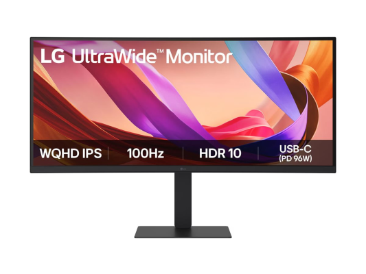 LG | 34U650A-B | 34 " | IPS | 21:9 | 100 Hz | 5 ms | 3440 x 1440 pixels | 300 cd / m² | HDMI ports quantity 2