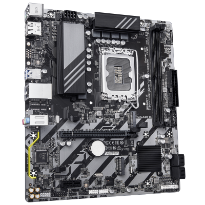 Gigabyte B860M E | Processor family Intel | Processor socket LGA1851 | DDR5 | Supported hard disk drive interfaces SATA, M.2 | Number of SATA connectors 4
