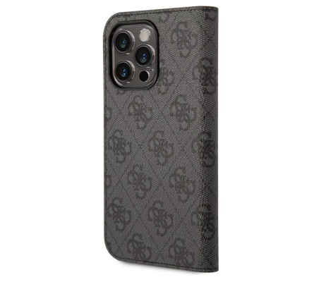 GUESS | Book Case | Apple | iPhone 14 Pro Max | Rubber / Silicone | Black