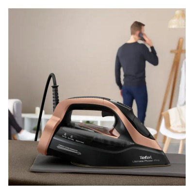 TEFAL | Steam Iron | Ultimate Power Pro FV9E50E0 | Steam Iron | 3200 W | Water tank capacity 350 ml | Continuous steam 85 g / min | Steam boost performance 300 g / min