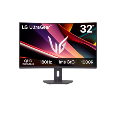LG | 32G600A-B | 31.5 " | VA | QHD | 16:9 | 180 Hz | 1 ms | 2560 x 1440 pixels | 250 cd / m² | HDMI ports quantity 2