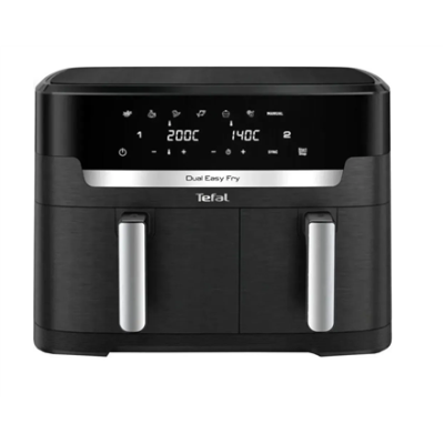 TEFAL | Air Fryer | EY942HE0 Easy Fry Dual XXL | Power 2700 W | Capacity 11 L | Black