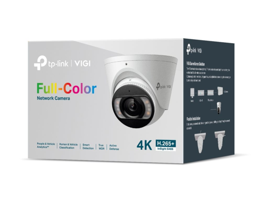 TP-Link VIGI 8MP Full-Color Turret Network Camera | TP-LINK