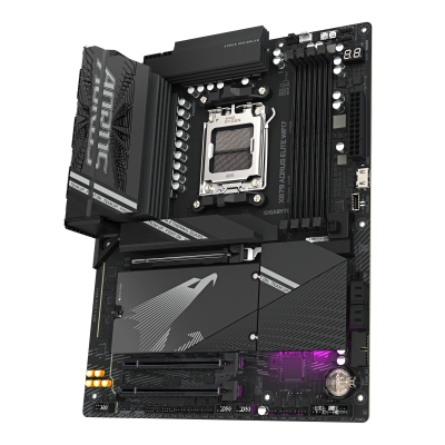 Gigabyte X870 AORUS ELITE WIFI7 | Processor family AMD | Processor socket AM5 | DDR5 | Supported hard disk drive interfaces SATA, M.2 | Number of SATA connectors 4