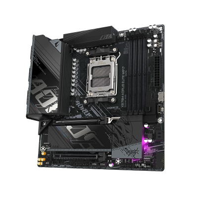Gigabyte X870M AORUS ELITE WIFI7 | Processor family AMD | Processor socket AM5 | DDR5 | Supported hard disk drive interfaces SATA, M.2 | Number of SATA connectors 2