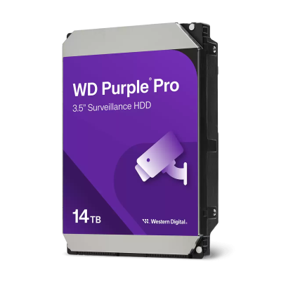 Western Digital Purple Pro Smart Video Hard Drive | 7200 RPM | 14000 GB