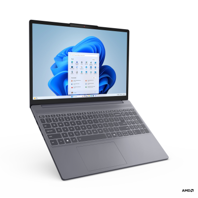 Lenovo IdeaPad Slim 3 15AMN8 | Arctic Grey | 15.6 " | TN | FHD | 1920 x 1080 pixels | Anti-glare | AMD Ryzen 3 | 7320U | 16 GB | Soldered LPDDR5 | Solid-state drive capacity 512 GB | AMD Radeon 610M Graphics | Windows 11 Home | 