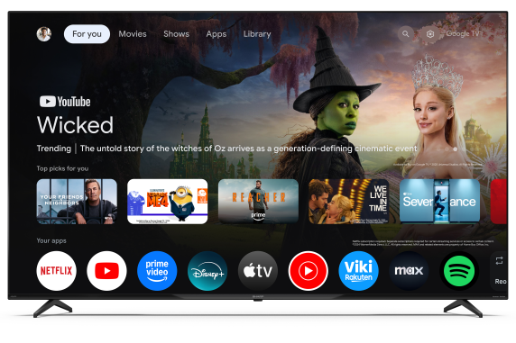 Sharp 70HP5265E | 70 | Smart TV | Google TV | UHD