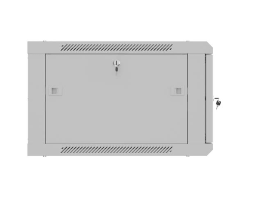 Lanberg Wall mounted installation cabinet 19" 9U 600X600 | WF01-6606-23S | Grey