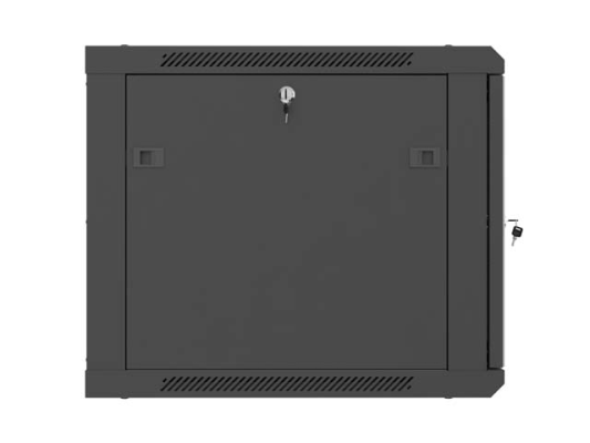 Lanberg Wall mounted installation cabinet 19" 9U 600X600 | WF01-6609-23B | Black