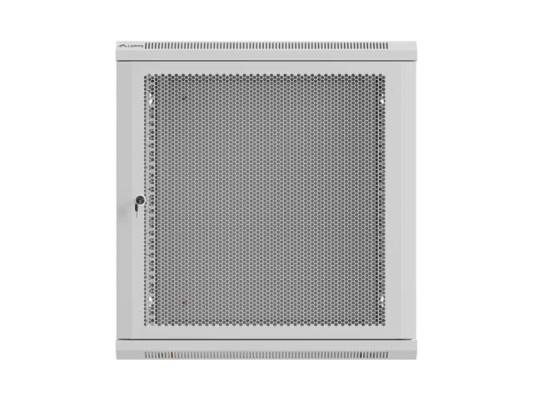 Lanberg Wall mounted installation cabinet 19" 12U 600X600 | WF01-6612-23S | Grey