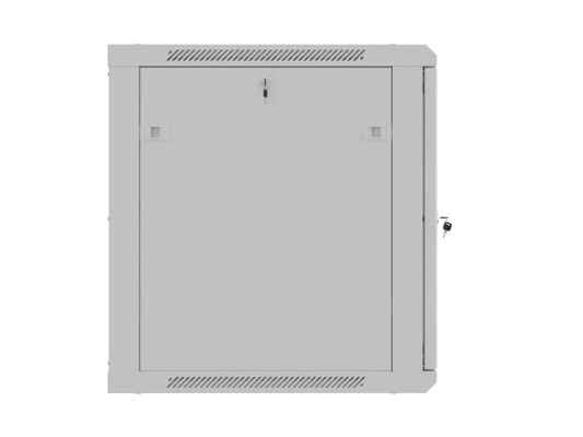Lanberg Wall mounted installation cabinet 19" 12U 600X600 | WF01-6612-23S | Grey