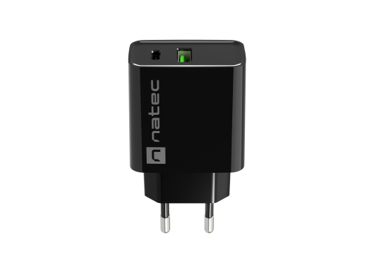 Natec Ribera USB Charger, 1xUSB-A, 1x USB-C, 20 W | NUC-2062