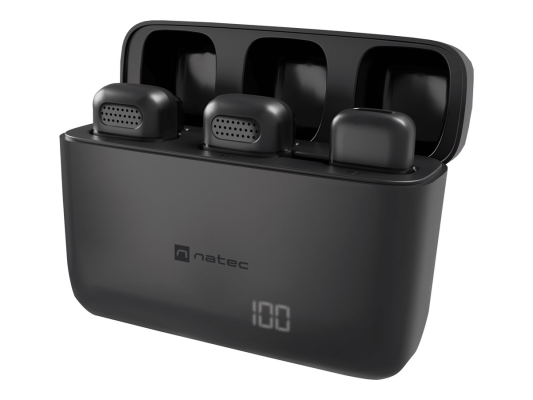 Natec | Microphone | NMI-2253 | Hopper | Noise reduction | Black