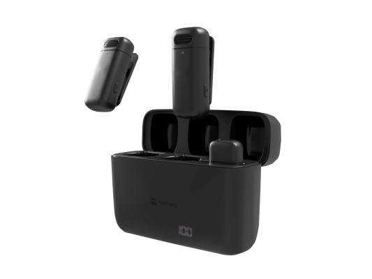 Natec | Microphone | NMI-2253 | Hopper | Noise reduction | Black