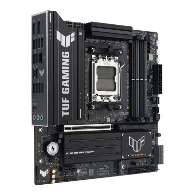 Asus TUF GAMING B850M-PLUS II | Processor family AMD | Processor socket AM5 | DDR5 | Supported hard disk drive interfaces SATA, M.2 | Number of SATA connectors 4