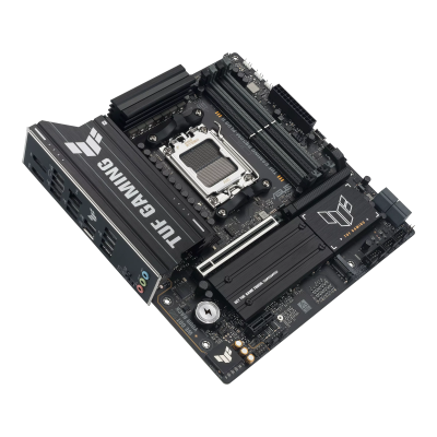Asus TUF GAMING B850M-PLUS II | Processor family AMD | Processor socket AM5 | DDR5 | Supported hard disk drive interfaces SATA, M.2 | Number of SATA connectors 4
