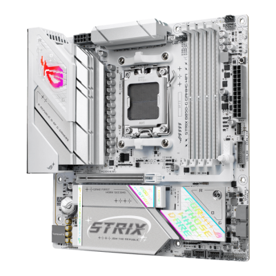 Asus ROG STRIX B850-G GAMING WIFI | Processor family AMD | Processor socket AM5 | DDR5 | Supported hard disk drive interfaces SATA, M.2 | Number of SATA connectors 2