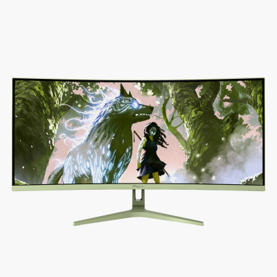 Arozzi | Nova | 34 " | VA | UWQHD | 21:9 | 165 Hz | 1 ms | 3440 x 1440 pixels | 350 cd / m² | HDMI ports quantity 2 | Forest Green