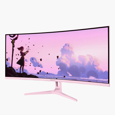 Arozzi | Nova | 34 " | VA | UWQHD | 21:9 | 165 Hz | 1 ms | 3440 x 1440 pixels | 350 cd / m² | HDMI ports quantity 2 | Pink