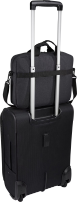 Case Logic Huxton | Fits up to size 13.3 " | Laptop attaché | Black | Shoulder strap