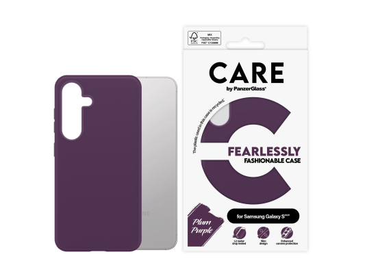 PanzerGlass | Back cover | Samsung | Galaxy S25 | Thermoplastic polyurethane (TPU) | Purple