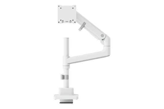 Digitus Desk Mount | DA-90476 Single Monitor Mount | Height, tilt, pivot, rotation, depth | 57 " | Maximum weight (capacity) 27 kg | White